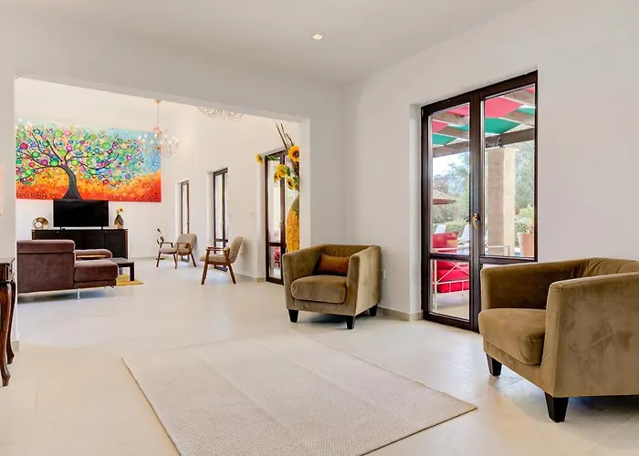 Delphin 375 Fantastic With Amazing Outside Space And 13x5m Private Pool, Aphrodite Hills *