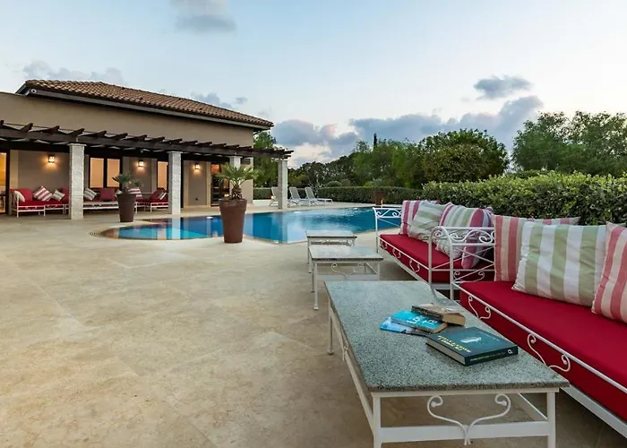 Delphin 375 Fantastic With Amazing Outside Space And 13x5m Private Pool, Aphrodite Hills Villa